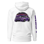 6.4 Hemi Hoodie - Purple / White