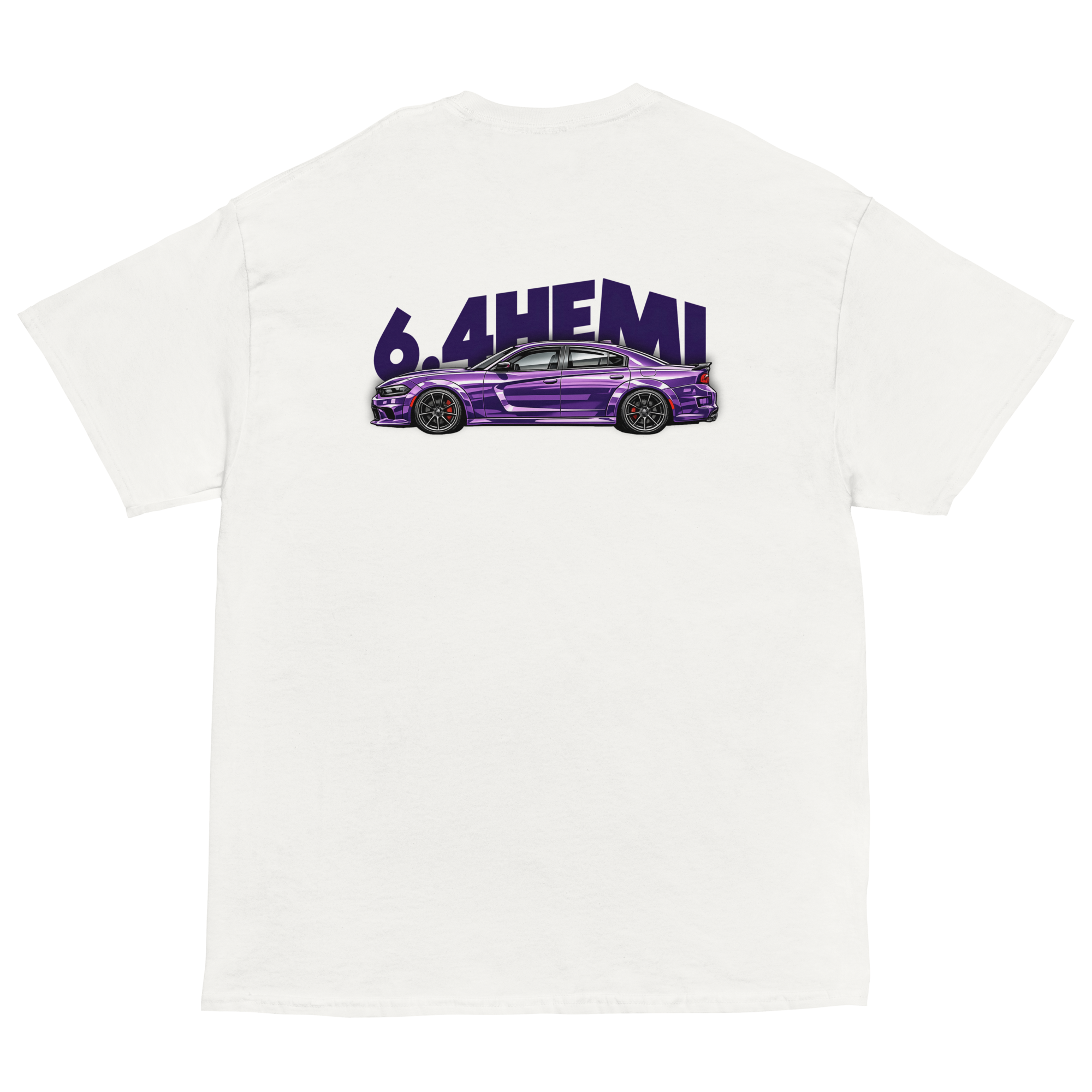 6.4 Hemi Tee – Purple / White - Image 3