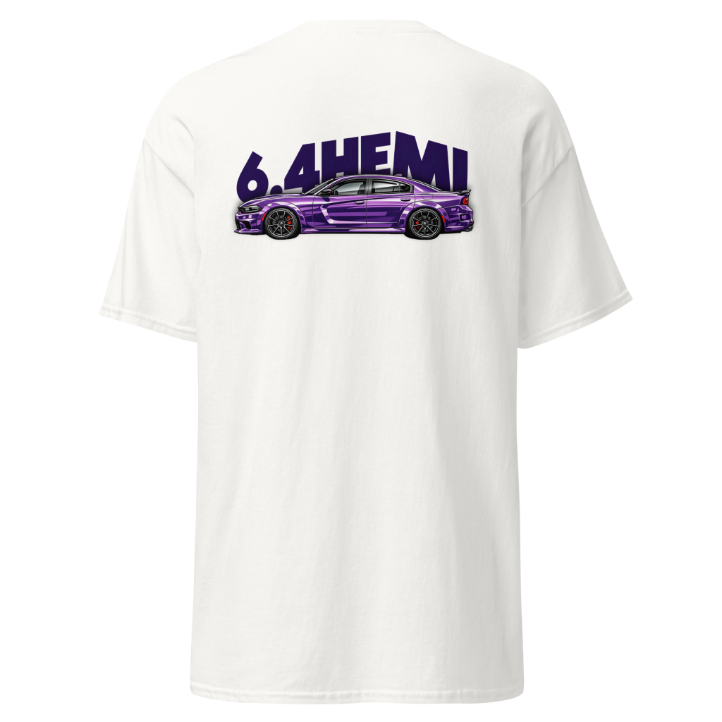6.4 Hemi Tee – Purple / White