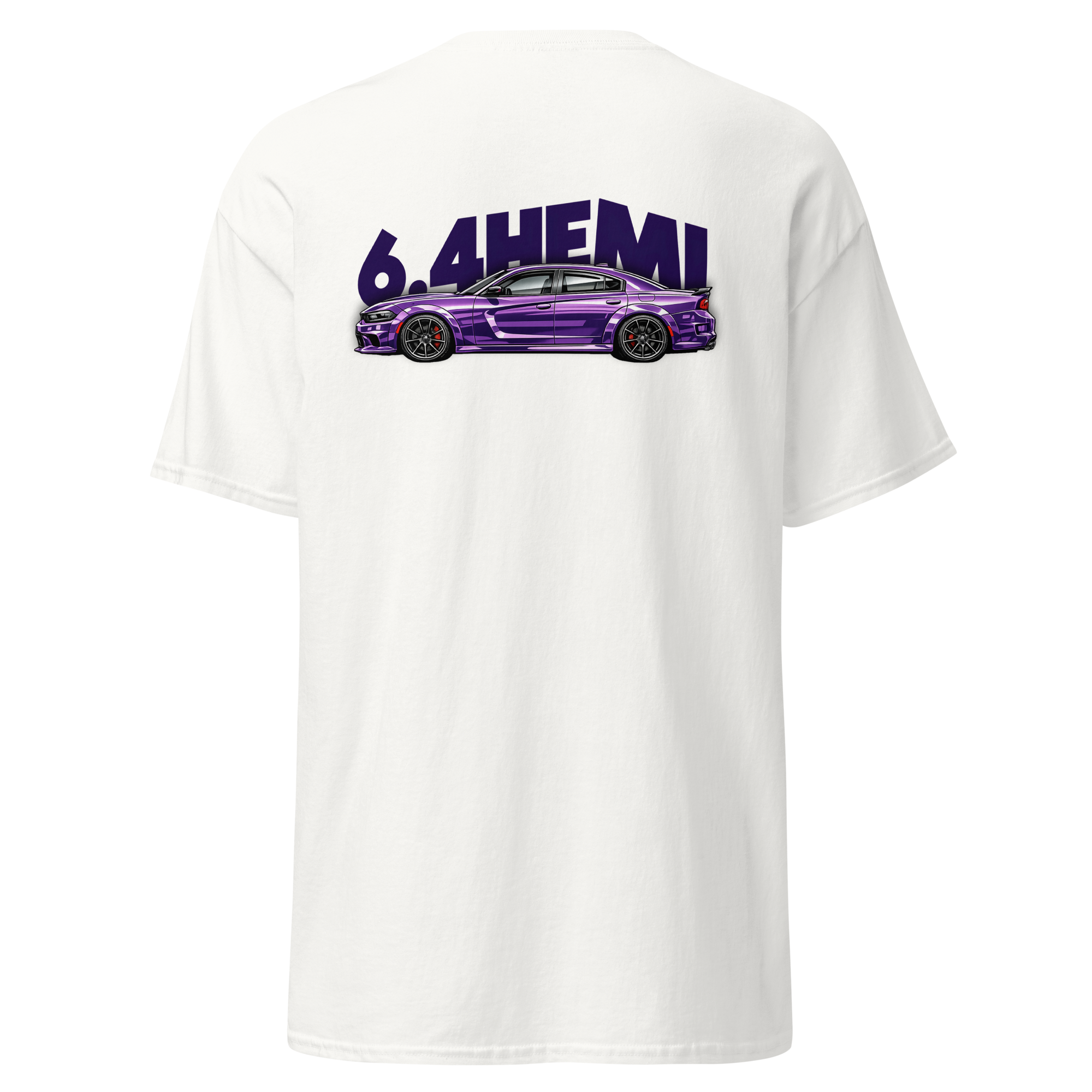 6.4 Hemi Tee – Purple / White