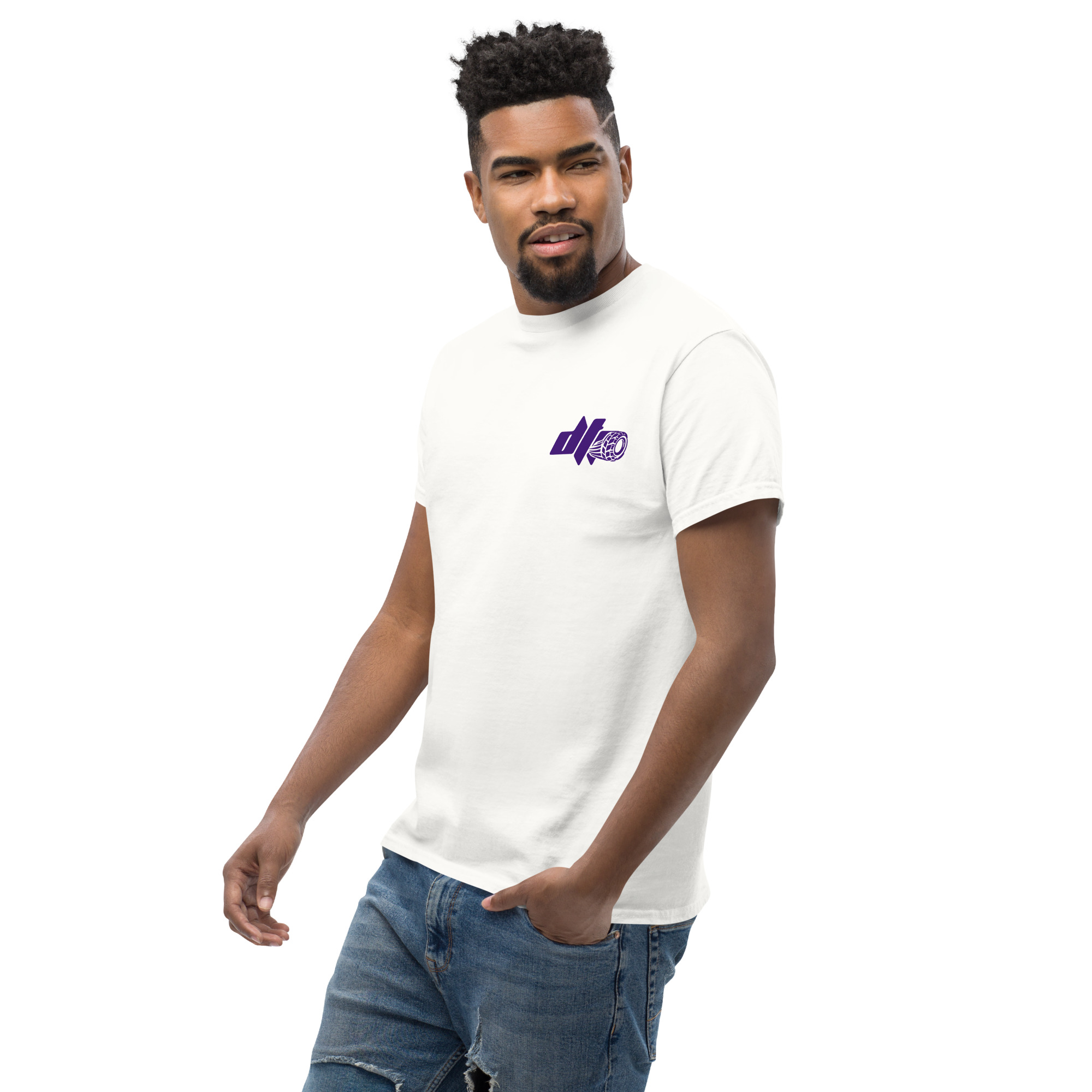 6.4 Hemi Tee – Purple / White - Image 7